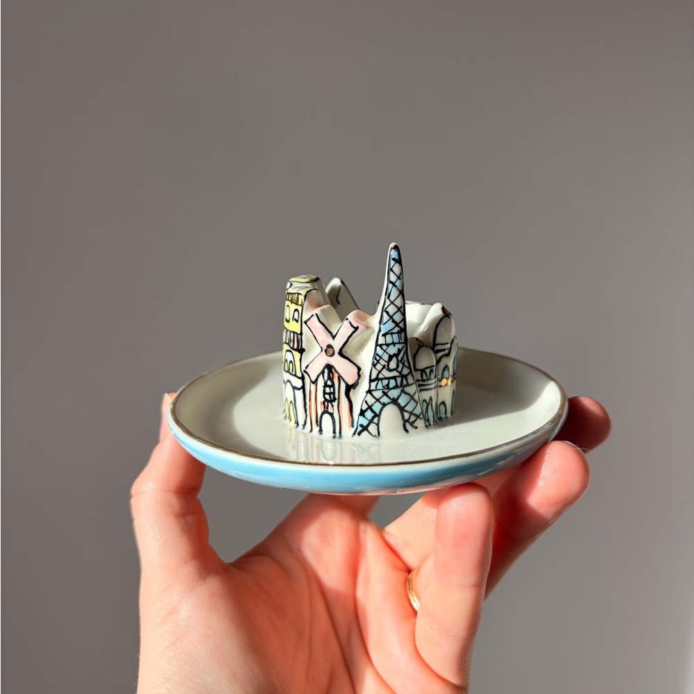 SOLD ELSEWHERE NOT FOR SALE Anthropologie Parisian Ring Tray